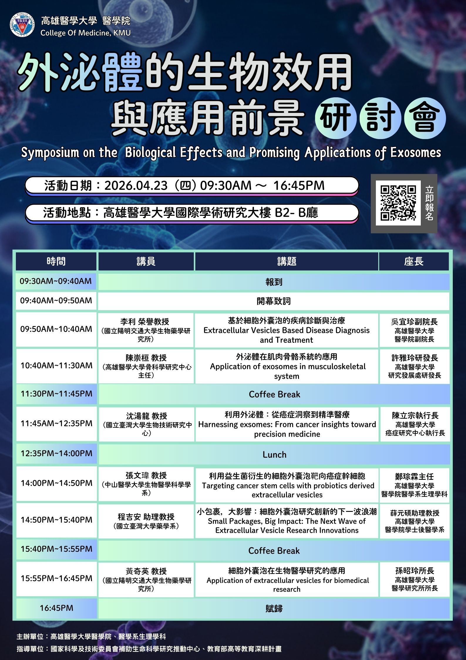 海報外泌體的生物效用與應用前景